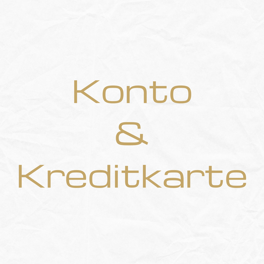 Konto & Kreditkarte