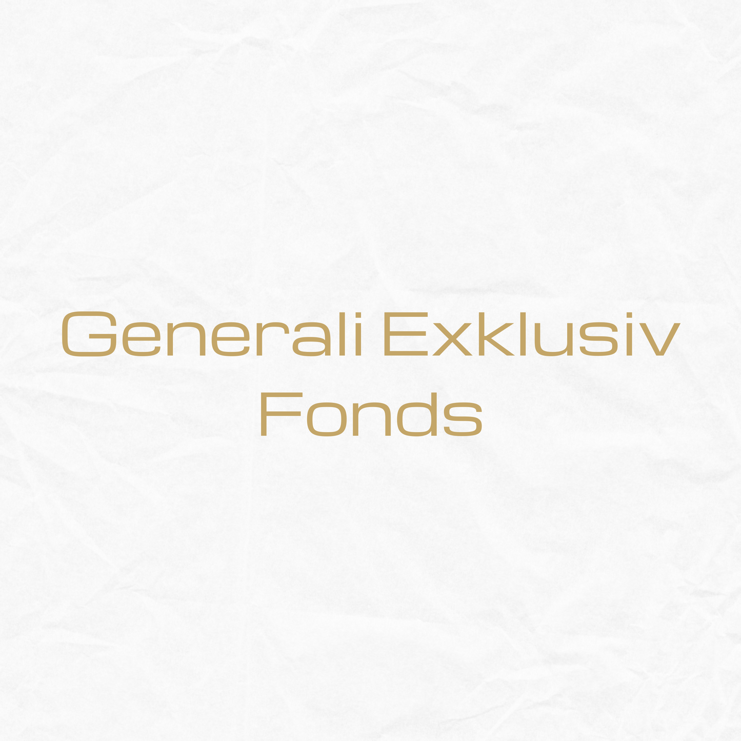 Generali Exklusiv Fonds