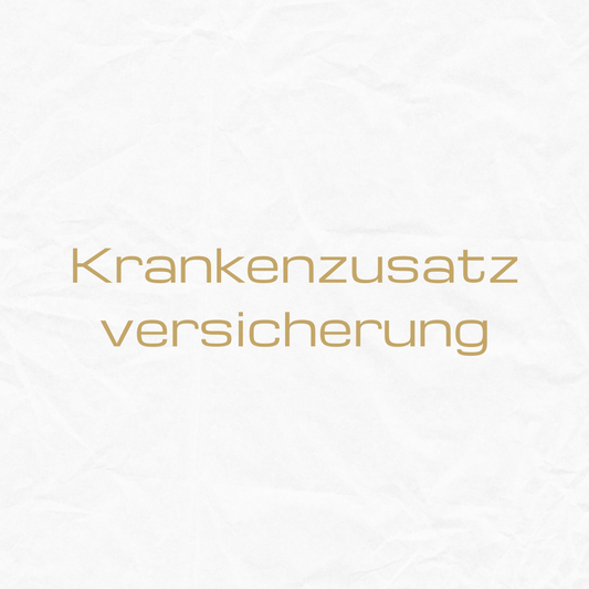 Krankenzusatzversicherung